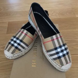 Burberry vintage check hodgeson flat espadrille